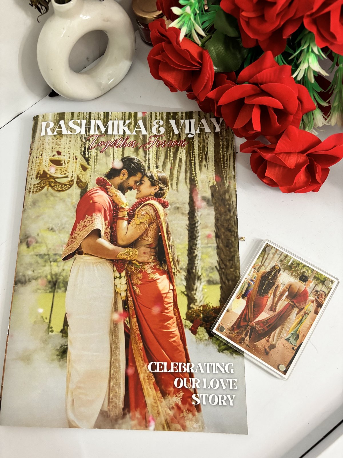 Wedding magazine cover